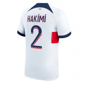 Paris Saint-Germain Achraf Hakimi #2 Replica Away Stadium Shirt 2023-24 Short Sleeve